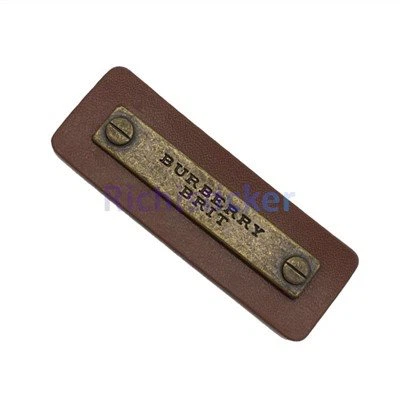 দস্তা অ্যালো নেমপ্লেট ধাতব আসবাব ব্যাজ